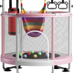 Alternative view of Special 55 Trampoline for Kids with Enclosure