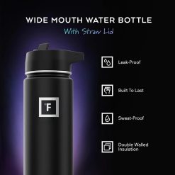 Special FLASK Camping & Hiking Hydration Flask with Straw