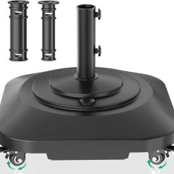 Special Umbrella Base with Wheels, Umbrella Stand Heavy Duty 100lb Windproof