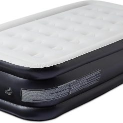 Alternative view of Special Inflatable Air Mattress with Built-in Electric Pump, Queen Size, 22-Inch Height, for Camping or Travel