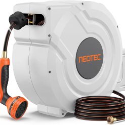 Alternative view of Special 5/8 in 100ft Retractable Garden Hose Reel with Any-Length Lock Slow Auto Rewind Heavy Duty Water Hose Reel
