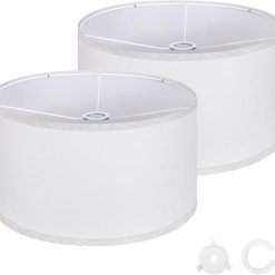 Special Beige Large Drum Lamp Shades for Floor Lamp