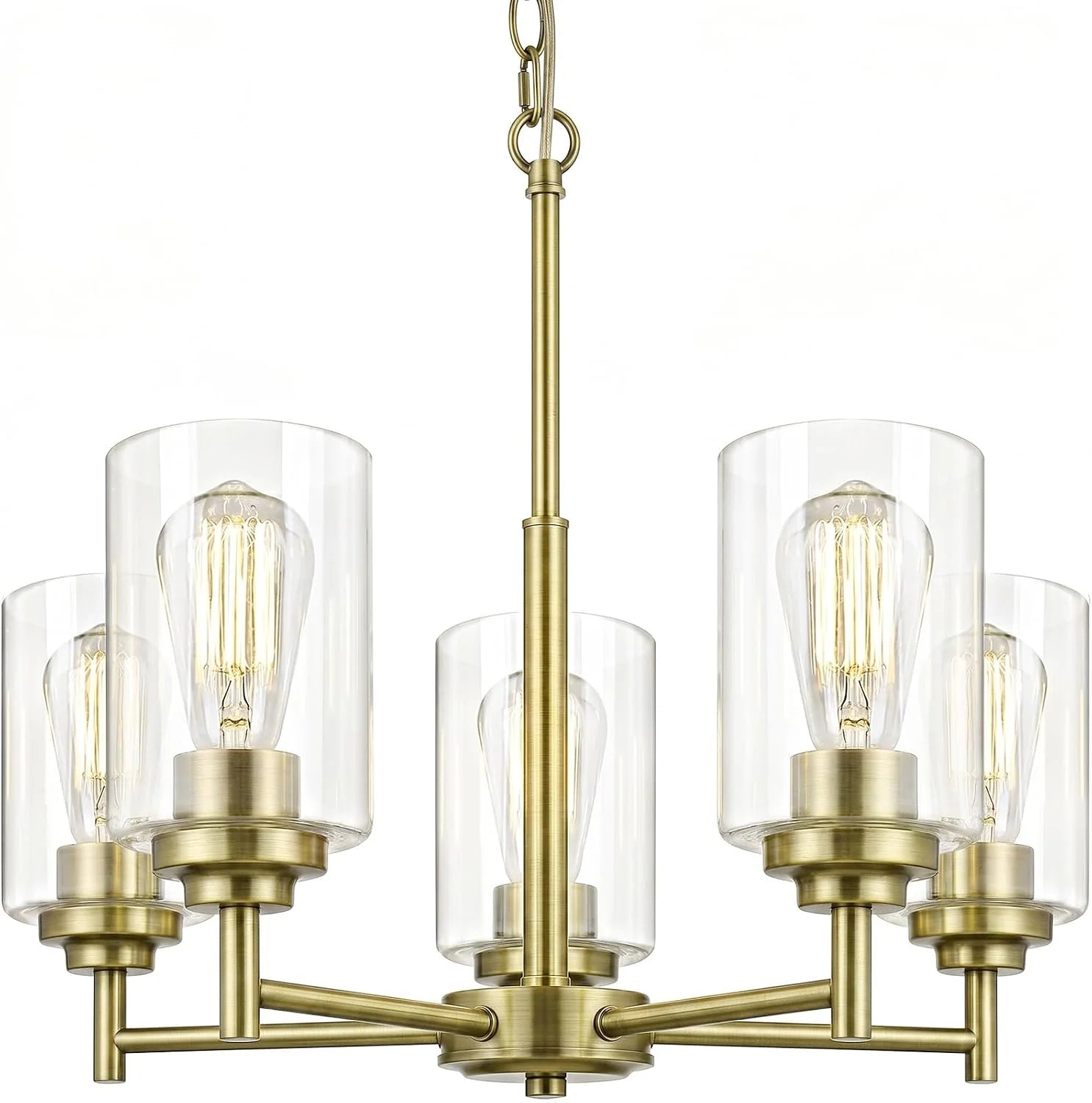 Special 33.5” Dia 8-Light Chandelier for Dining Room Kitchen Island - Image 3