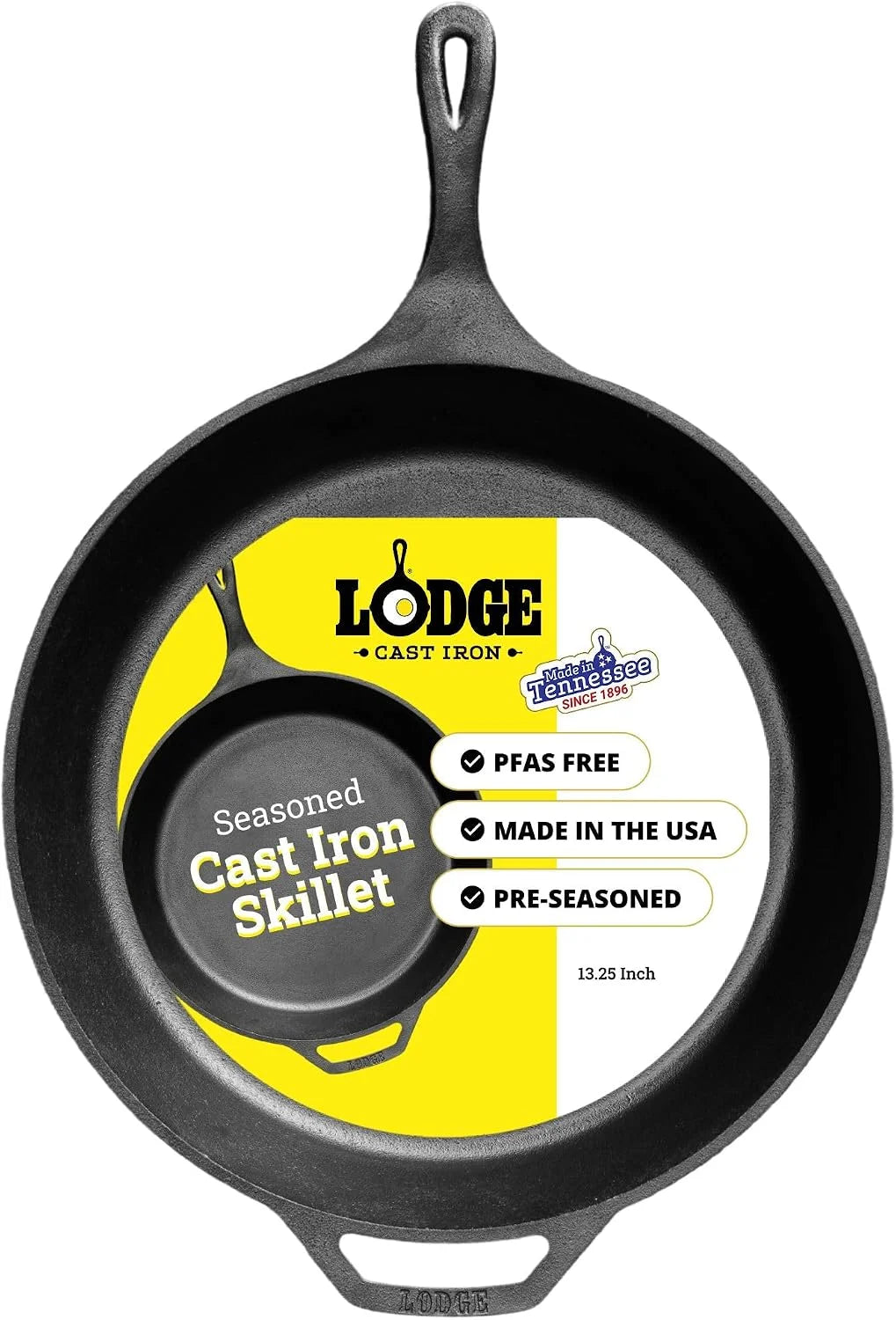 Special Seasoned Cast Iron Skillet Set 8, 10.25 & 12 Inches - Image 2