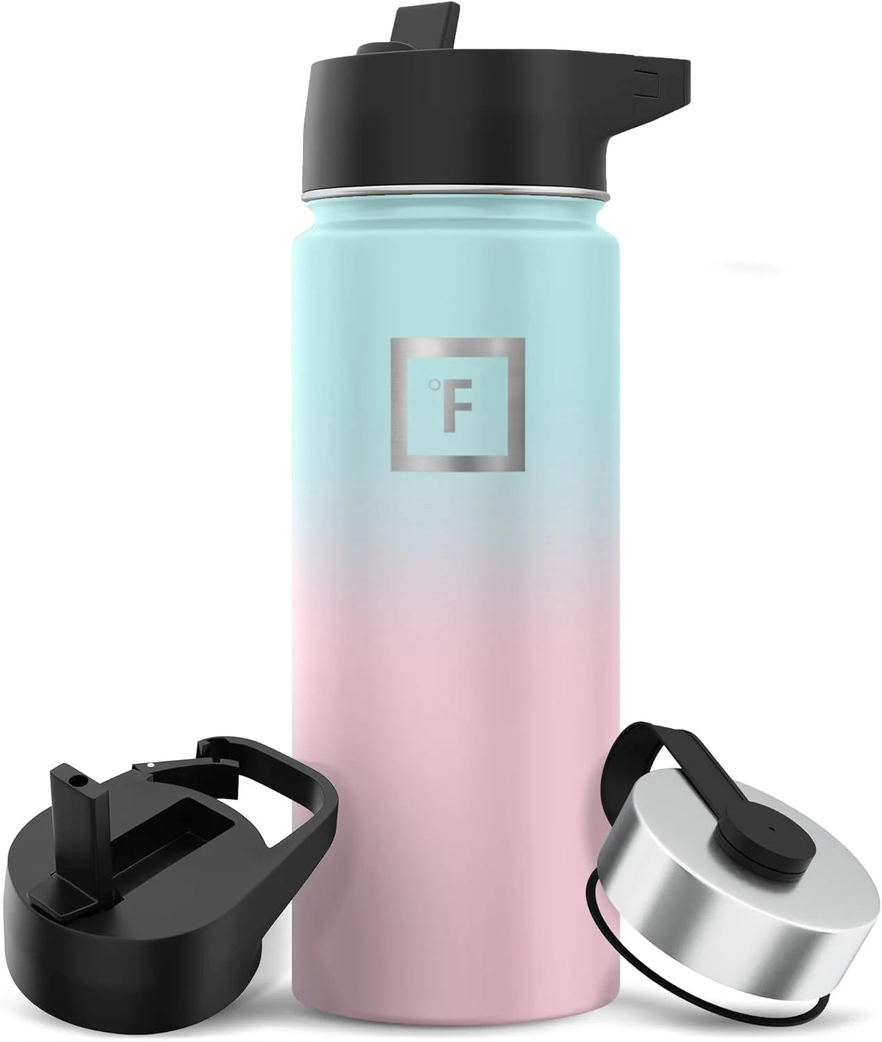 Special FLASK Camping & Hiking Hydration Flask with Straw - Image 2