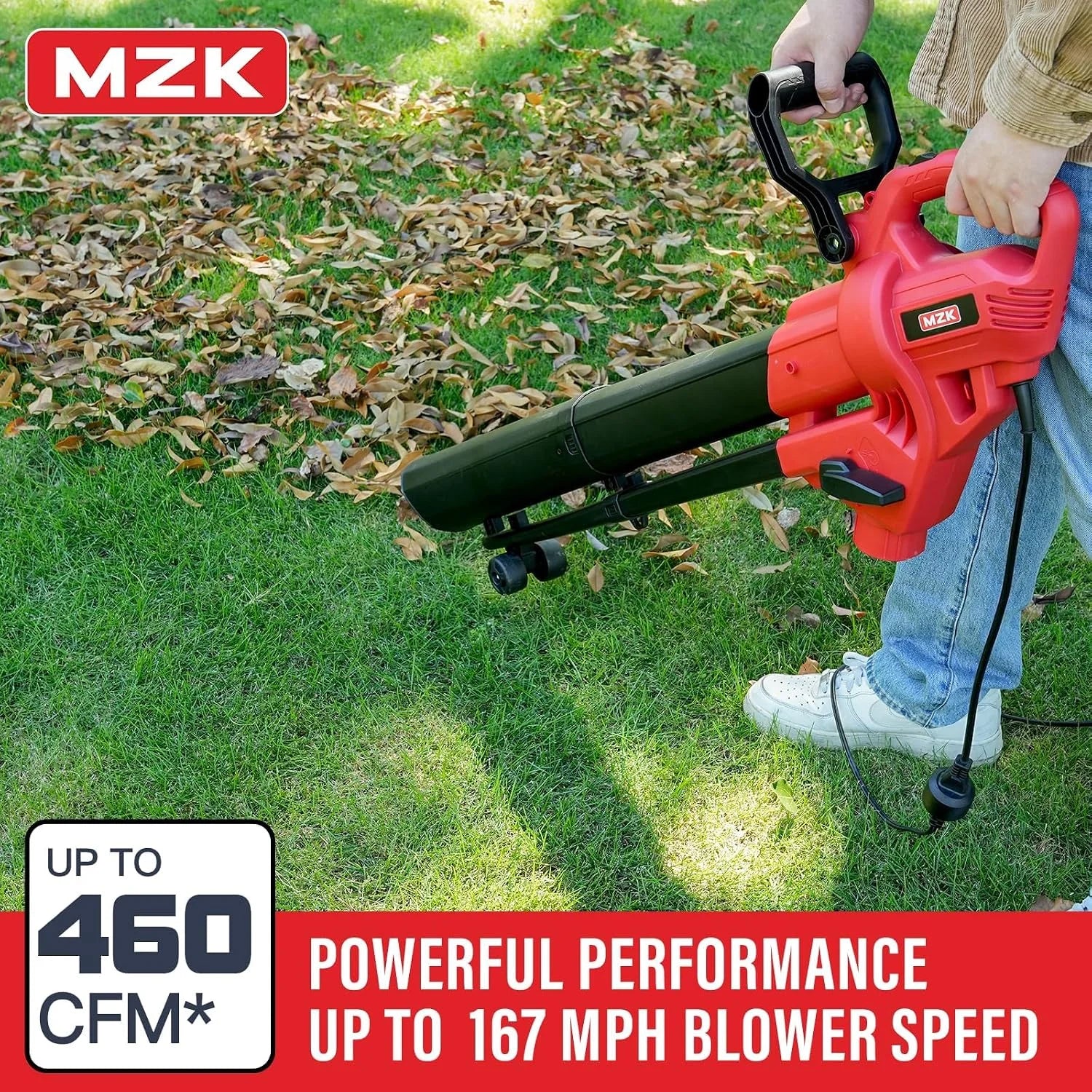 Special 3-in-1 Electric Leaf Blower Vacuum Mulcher, Corded - Image 3