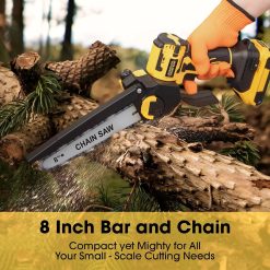 Special Chainsaw for Dewalt 20V MAX Battery(Battery Not Included)