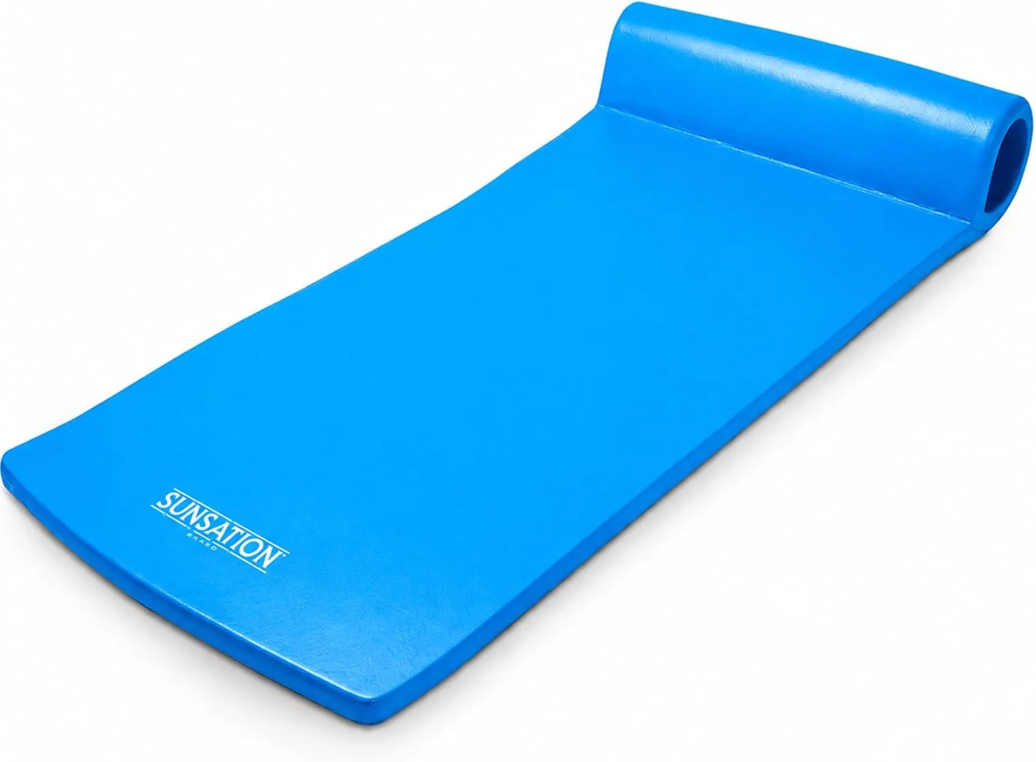 Special Recreation Sunsation 1.75 Thick Foam Pool Float Lounger w/ Headrest for Lounging & Sunbathing in Swimming Pools - Image 6