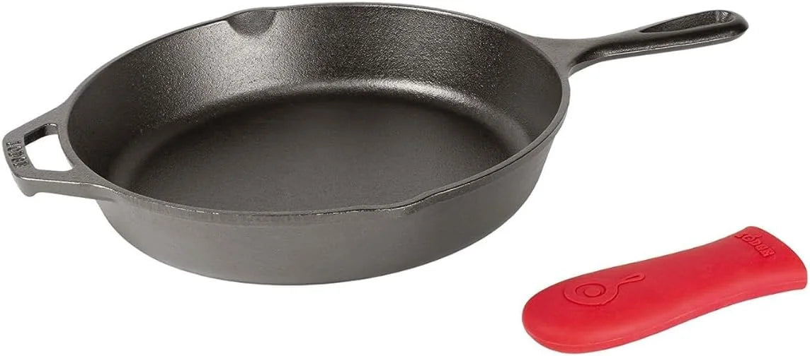 Special Seasoned Cast Iron Skillet Set 8, 10.25 & 12 Inches - Image 3