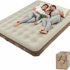 Alternative view of Special California King Size Air Mattress with Built-in USB Rechargeable Pump, 992 lbs Max Support Inflatable