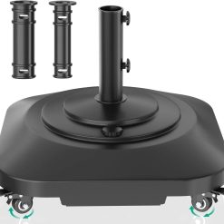 Alternative view of Special Umbrella Base with Wheels, Umbrella Stand Heavy Duty 100lb Windproof