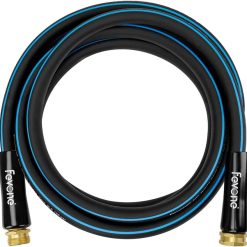 Alternative view of Special FEVONE Kink Free Garden hose 100 ft, Heavy Duty Water Hose, 5/8 ID, 600 PSI, Solid Brass 3/4 GHT Connectors for Lawn