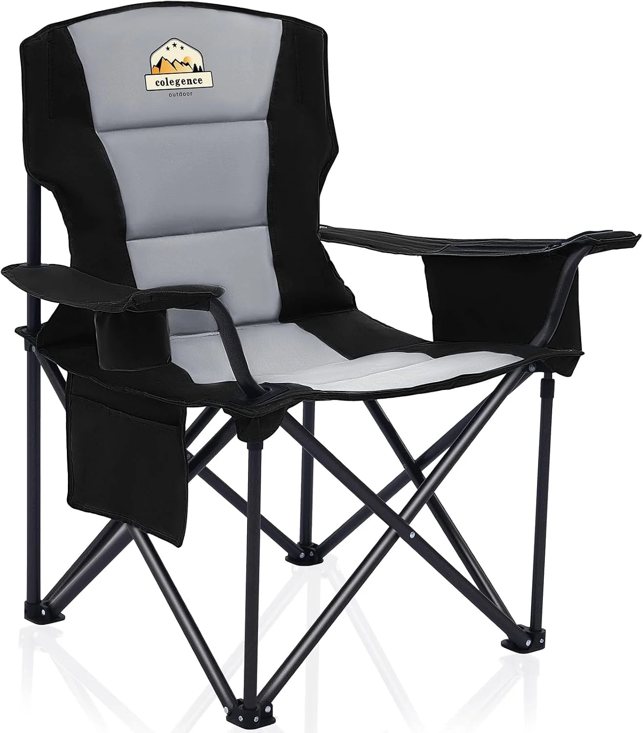 Special Oversized Heavy Duty Camping Chairs 2 Pack, 450 LBS Support Extra Wide Folding Portable Outdoor Chair - Image 5