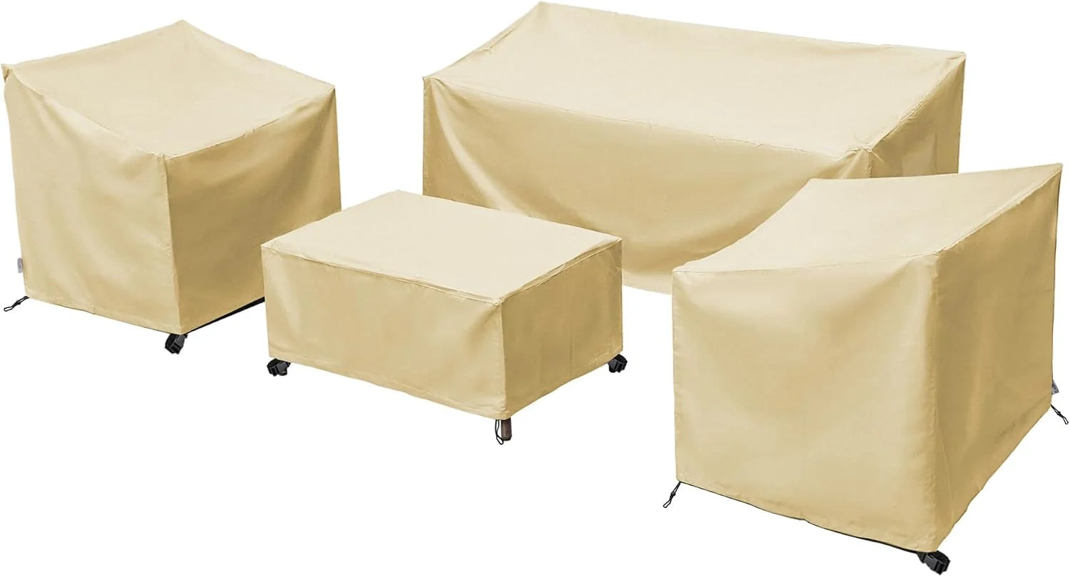 Special Baner Garden Patio Furniture Covers,Outdoor Furniture Cover Waterproof,Patio Furniture Set Covers for 4 Piece Outdoor Conversation Set - Image 3