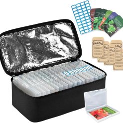 Alternative view of Special 26 Slot Seed storage Organizer Box Hold 80 to 100 seed packets
