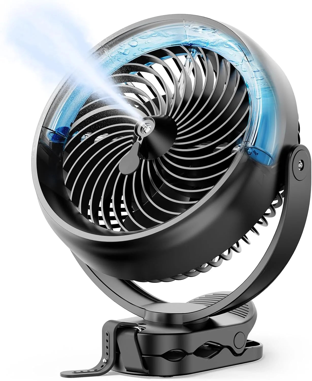 Special Koonie 8" 10000mAh Battery Operated Misting Fan with Max. 48 Hrs Runtime - Image 2