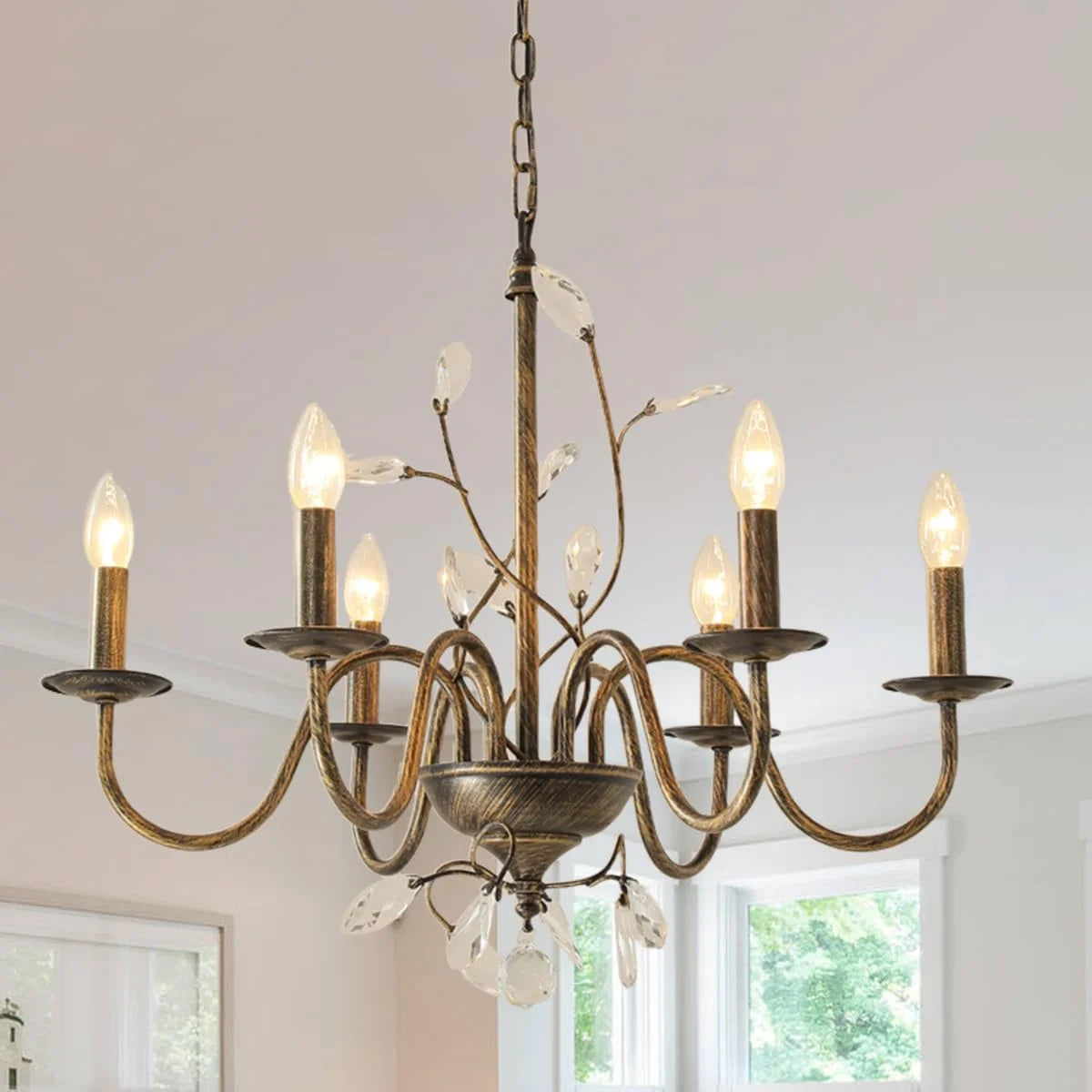 Special Farmhouse Chandelier, Modern Hanging Pendant Lighting - Image 11