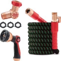 Alternative view of Special Pocket Hose Ballistic Double UV Edition 100 FT Expandable Garden Hose w/Pocket Pivot Swivel Connector