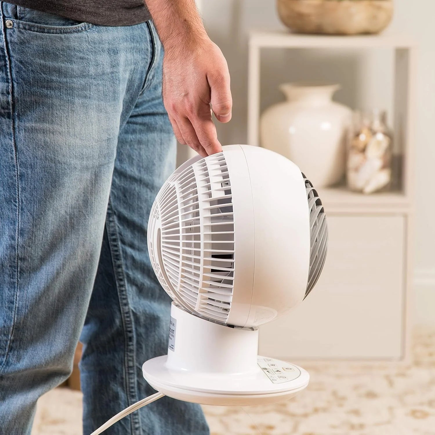 Special USA WOOZOO Air Circulator Fan with Remote, Oscillating, 5 Speeds, 82ft Max Air Distance - Image 7