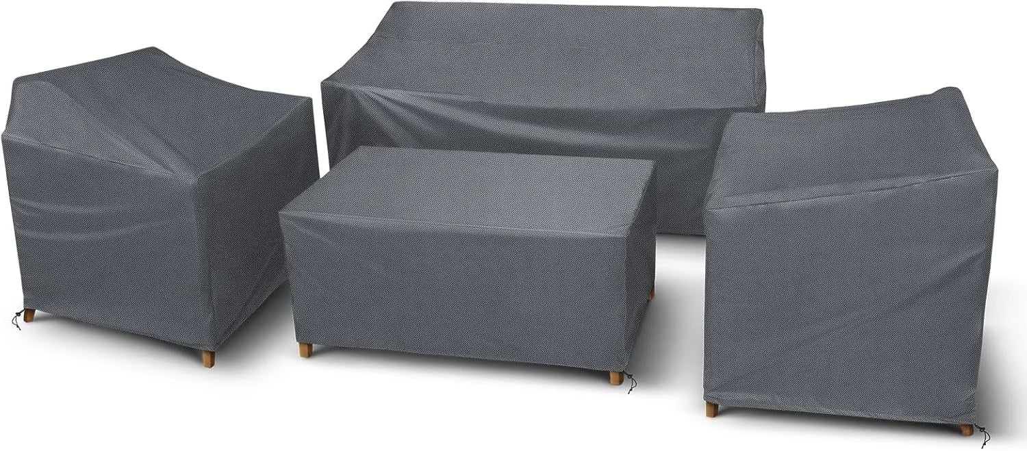Special STARTWO Patio Furniture Cover 4 Piece Set, Black, Regular - Image 8